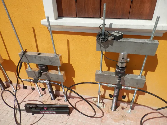 house during renovation with LIFT PILE® technology